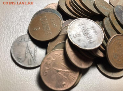 5 пенни, Николая 2. 50 шт. До 10.10.20 - 9E0E0C49-B6E1-4B48-836C-9BBC028EB19B