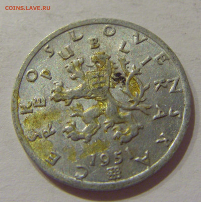 50 геллеров 1951 Чехословакия №1 13.10.2020 22:00 МСК - CIMG8145.JPG