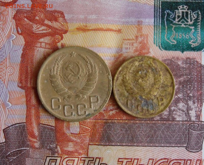 2 копейки 1945, 3 копейки 1941 год До 14.10.20г 22.00 - 2