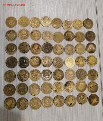 56 шт 1копеечных монет СССР до 1957 - IMG_20201009_175037