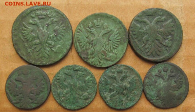 Полушка, денга 1731 - 1750г (перечекан). До 11.10.20 в 22.15 - 2020-07-05 21.36.32