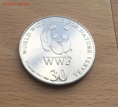 Крона Шайба Памятная медаль Жетон Рысь обыкновенная WWF - IMG_6094.JPG