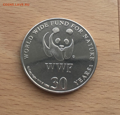 Крона Шайба Памятная медаль Жетон Рысь обыкновенная WWF - IMG_6091.JPG