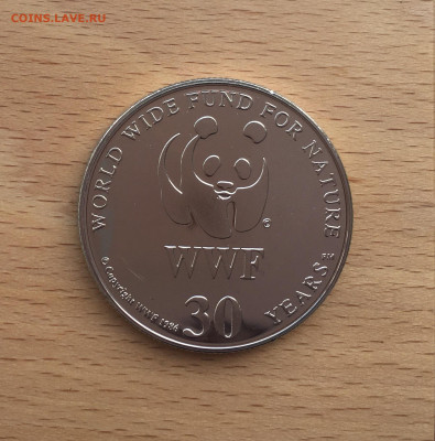 Крона Шайба Памятная медаль Жетон Пелагическая лисья акула - IMG_6115.JPG