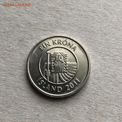 Исландия 1 крона, до 11.10. - ttPeerQu1PE