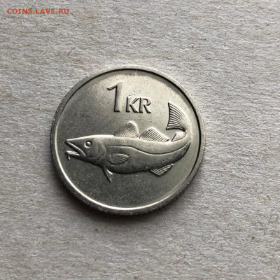 Исландия 1 крона, до 11.10. - tTaVzrJAEYs