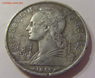 5 франков 1955 Реюньон Франция (убитая) №1 15.10.20 22:00 М - CIMG8651.JPG