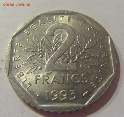 2 франка 1993 Мулен Франция №1 15.10.2020 22:00 МСК - CIMG8697.JPG