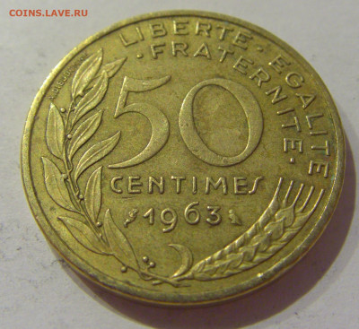 50 сантим 1963 Франция №1 15.10.2020 22:00 МСК - CIMG8705.JPG