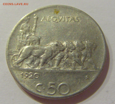 50 чентезимо 1920 Италия №2 15.10.2020 22:00 МСК - CIMG9032.JPG
