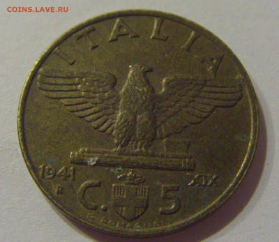 5 чентезимо 1941 Италия №1 15.10.2020 22:00 МСК - CIMG9089.JPG