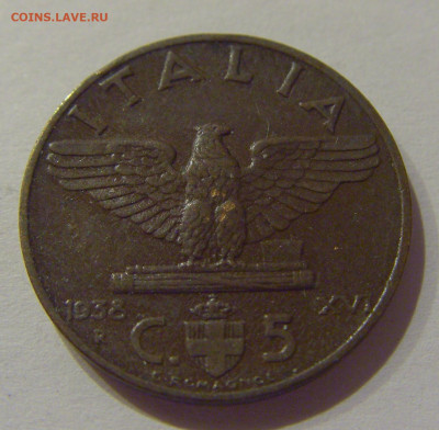 5 чентезимо 1938 Италия №1 15.10.2020 22:00 МСК - CIMG9093.JPG