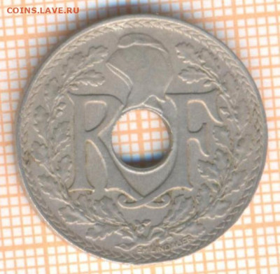 Франция 25 сантимов 1922 г., до 14.10.2020 г. 22.00 по Моск - Франция 25 сантимов 1922 1919а