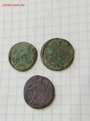 Полушки Екатерины 1768  1771  17?? . - P01010-144104