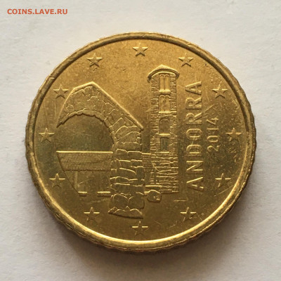 Андорра 50 Евроцентов 2014г - image-11-10-20-10-05