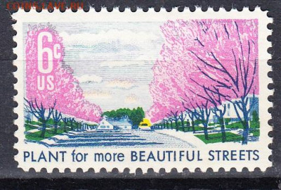 США 1969 прекрасная Америка 1м**(2) до 15 10 - 42