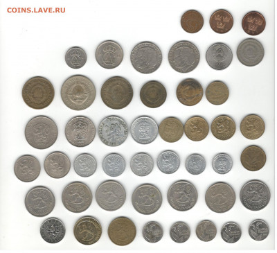 Иностранная погодовка (Европа + Турция). ФИКС цены. - Иностранные монеты (Европа и Турция) скан Б, сторона 2