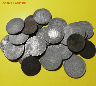 Монеты Германской империи - 25 штук (1917-1921) с рубля - IMG_20201012_054603_copy