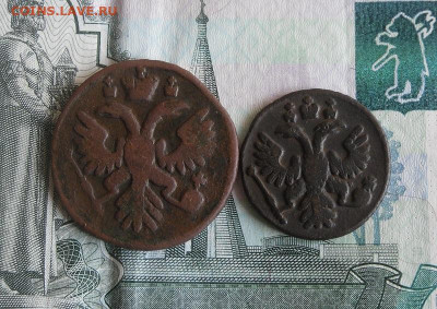 Полушка и Деньга 1735 года До 18.10.20г 22.00 МСК - 2