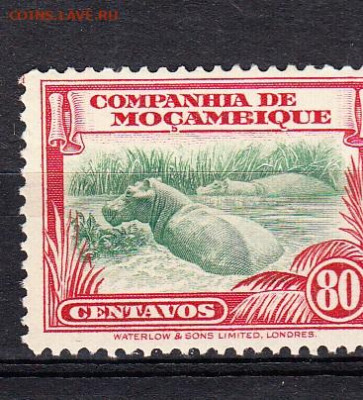 Колонии Мозамбик 1937 1м**0,8э до 17 10 - 189