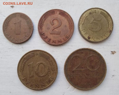 Немецкие монеты -10 ш. (Кайзер, Веймар, 3 Рейх) - бонус 2