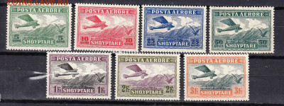 Албания 1925 авиация 7м * до 19 10 - 59