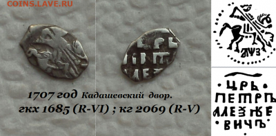 Пётр 1. ГКХ 1685 ,КГ 2069 R-5  до 19.10.2020 - 1685