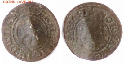 Норвегия. - Норвегия 1 скиллинг 1651 (b) KM-29 361