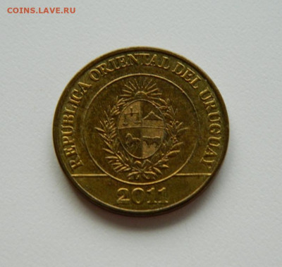 Уругвай 5 песо 2011 г. (Фауна) до 19.10.20 - DSCN1812.JPG