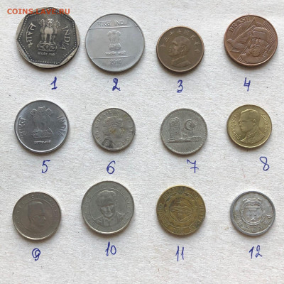 Монеты иностр. по 3, до 15.10. - nJG5VEVBrg4