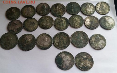 Рубль 1756 года - нате