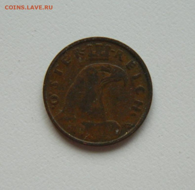 Австрия 1 грош 1927 г. до 20.10.20 - DSCN1832.JPG