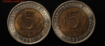 5 рублей 1991 Красная книга (филин, козел) до 18.10.2020 - IMG_1799.JPG