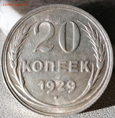 20 копеек 1929 Блеск. До 17.10.20 22.00 по мск - IMG_20201014_181946