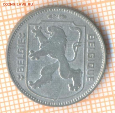 Бельгия 1 франк 1944 г., до 20.10.2020 г. 22.00 по Москве - Бельгия 1 франк 1944 1985а