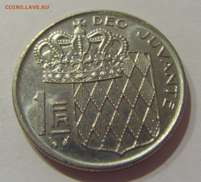 1 франк 1978 Монако №1 21.10.2020 22:00 МСК - CIMG9310.JPG