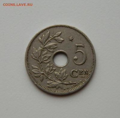 Бельгия 5 сантимов 1930 г. до 20.10.20 - DSCN2005.JPG