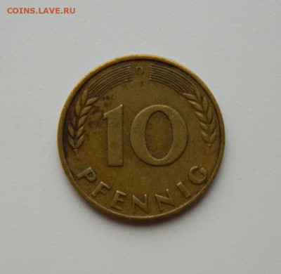 Германия 20 пфеннигов 1950 г. "D" до 22.10.20 - DSCN1997.JPG