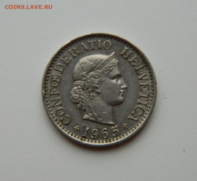 Швейцария 10 раппенов 1965 г. до 22.10.20 - DSCN1946.JPG