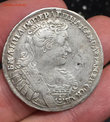 Монета полтина 1732г. ВСЕРОСIСКАЯ. Редкость. - F423300D-F967-4297-A804-FF792547A249
