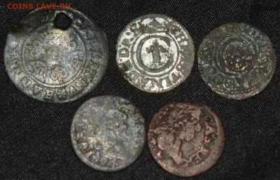 Солиды 4 шт. 1661,1663,1665, жетон Краувинкеля  до 23.10.20 - сол 1.JPG