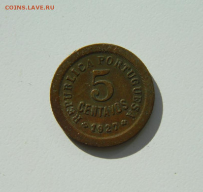 Португалия 5 сентаво 1927 г. до 22.10.20 - DSCN2052.JPG