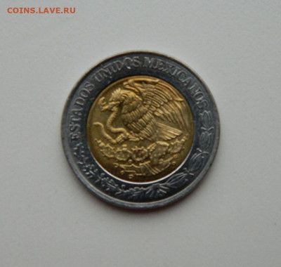 Мексика 1 песо 2014 г. (БИМ). до 22.10.20 - DSCN2104.JPG