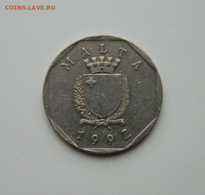 Мальта 50 центов 1992 г. до 22.10.20 - DSCN2136.JPG