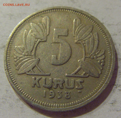 5 куруш 1938 Турция №1 24.10.2020 22:00 МСК - CIMG9762.JPG