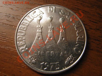 Сан Марино 100 л 1975 Как кошка с собакой до 23.09 в 21.00 М - Изображение 040