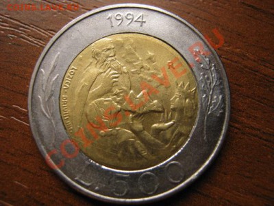 Сан Марино 500 лир 1984 "гвоздь" биметал до 23.09 в 21.00 М - Изображение 051