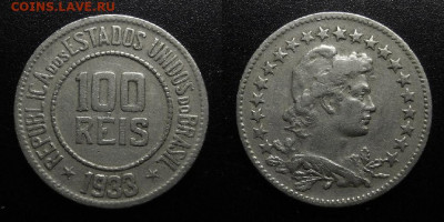 Бразилия 100 рейс (1933) до 21.10 (22.00) - Бразилия – 100 рейс (1933)