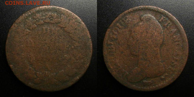 Франция 1 десим (LAN 1795-1799 А) до 21.10 (22.00) - Франция – 1 десим (LAN 1795-1799 А)