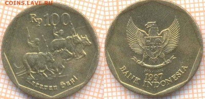 Индонезия 100 рупий 1997 г., до 22.10.2020 г. 22.00 по Москв - Индонезия 100 рупий 1997 527
